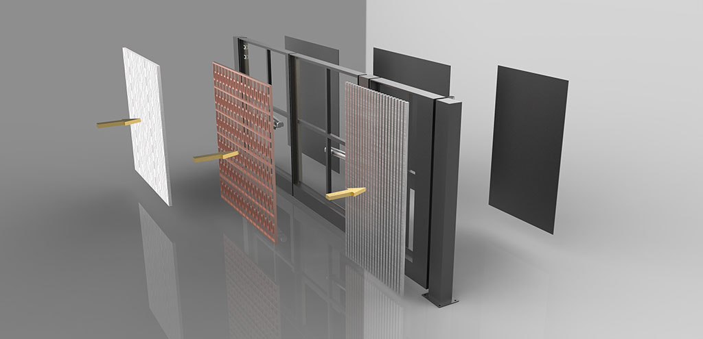 Fabrication de portail contemporain pour habitation